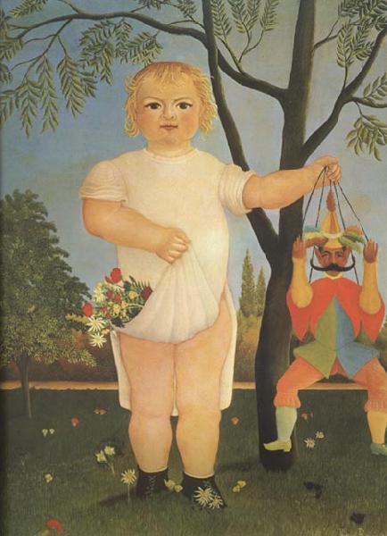 Henri Rousseau Portrait of a Child